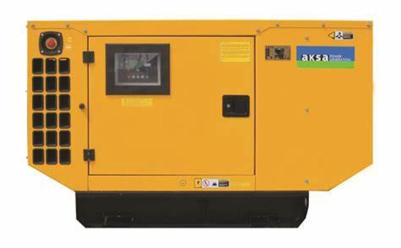 Vorderansicht des AKSA AP22 Dieselgenerators – leistungsstark und kompakt